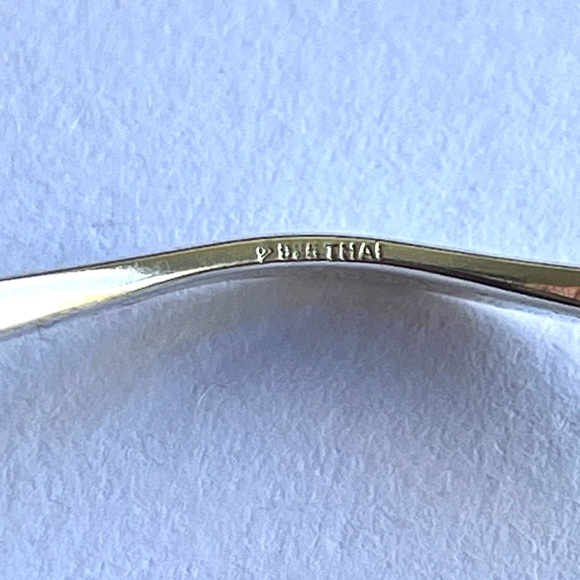 Silpada Vintage 925 Sterling Silver Hip to Be Square Bangle Bracelet B2278 - Picture 2 of 3